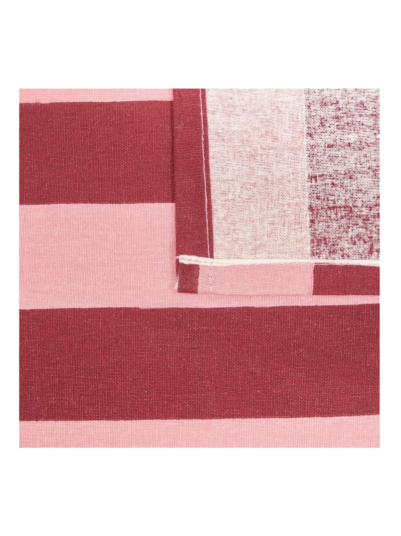 Nappe en coton Cherry Rose framboise - Kiabi