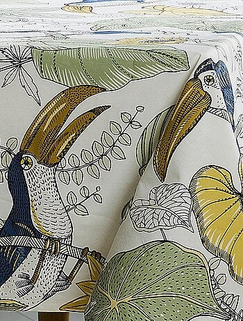 Nappe en coton enduit Brésil