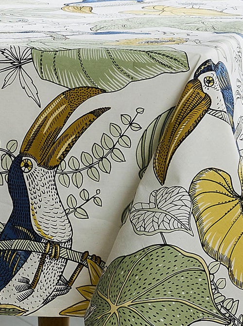 Nappe en coton enduit Brésil - Kiabi