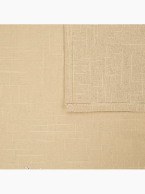 Nappe en coton finitions brodées joy - Kiabi Nappe en coton finitions brodées joy - Kiabi