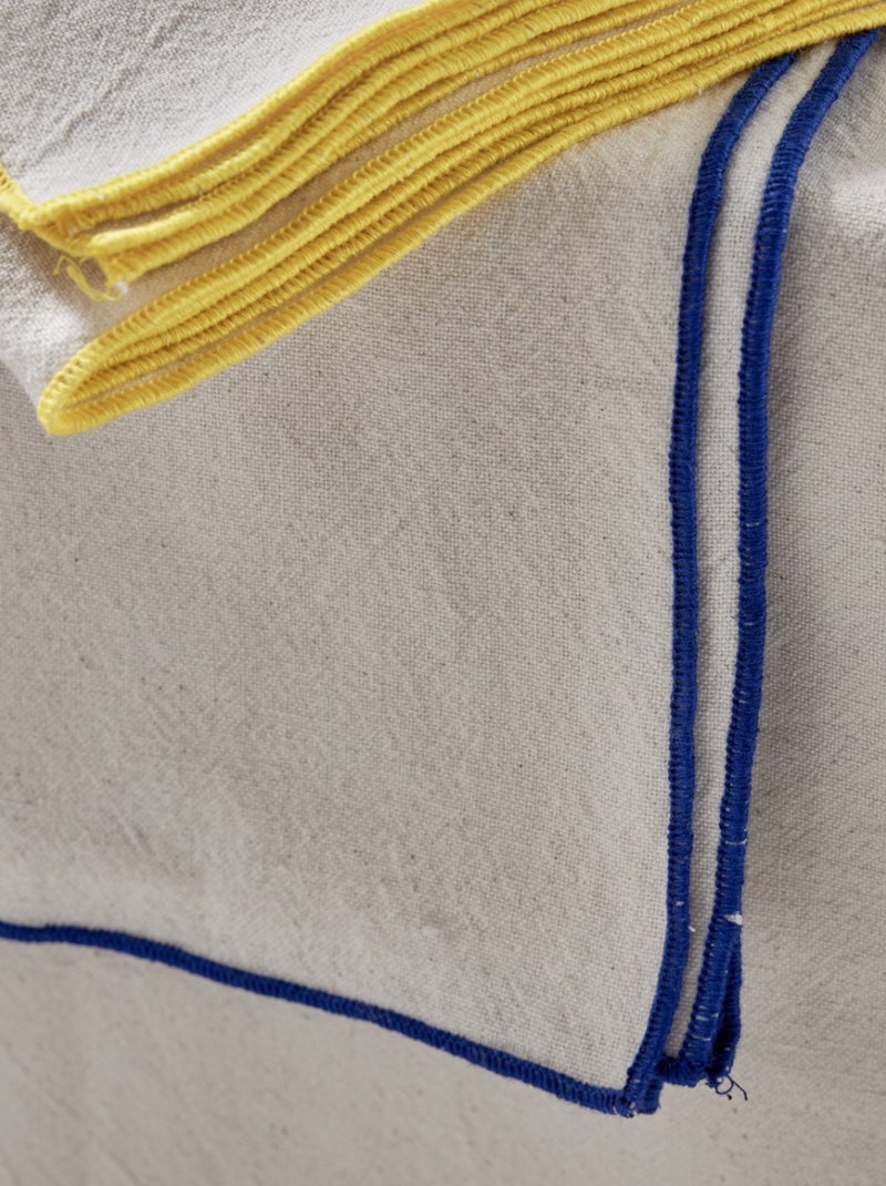 Nappe en coton lavé SUMMER Bleu - Kiabi
