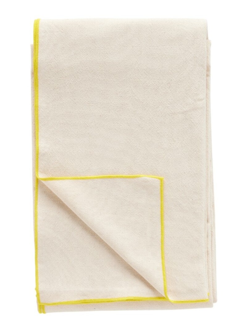 Nappe en coton lavé SUMMER Jaune - Kiabi