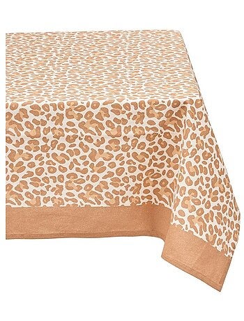 Nappe en coton Leopard