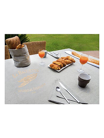 Nappe en coton rectangle anti-tâches BAGUETTE