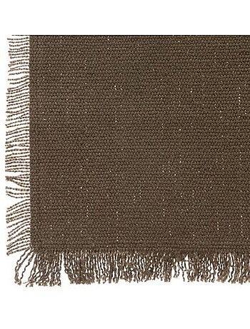 Nappe en coton rectangulaire à franges maha