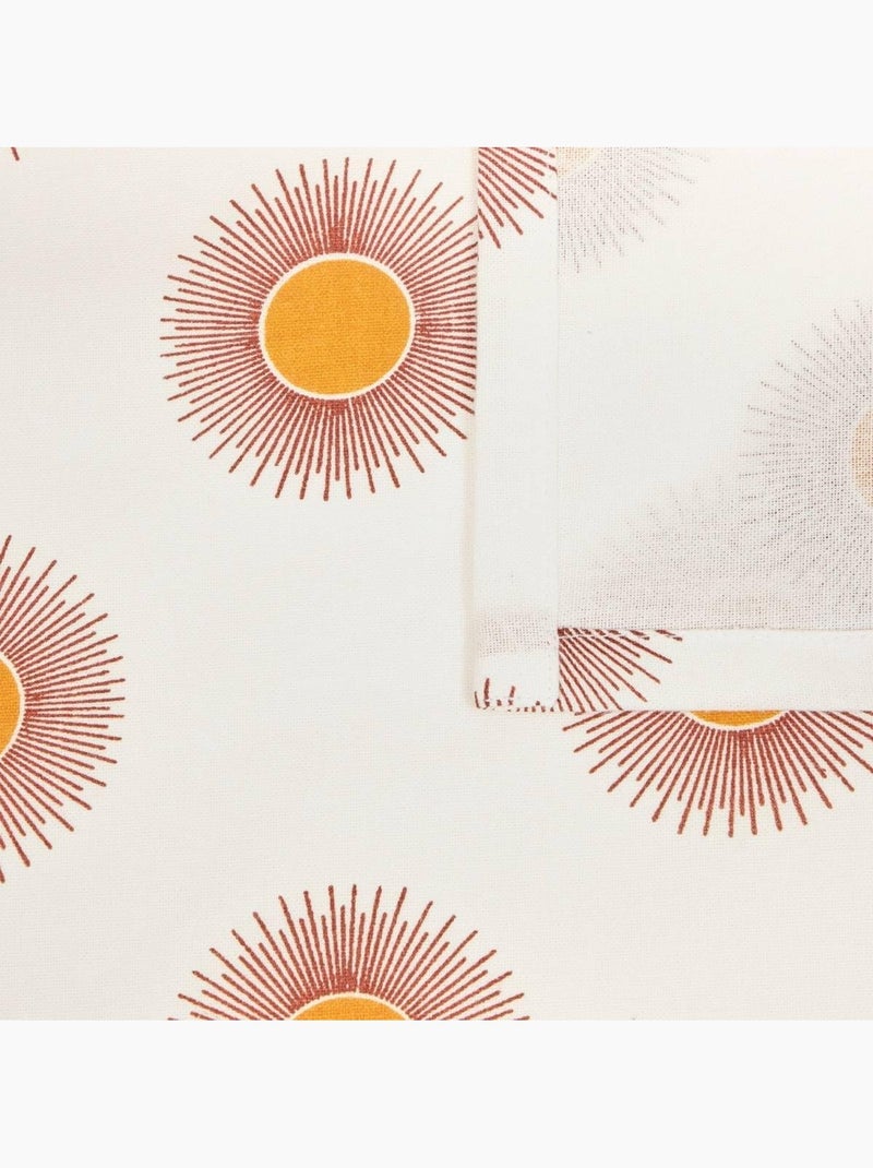 Nappe en coton soleil Beige - Kiabi