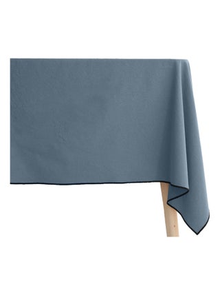 Nappe en coton teint lavé