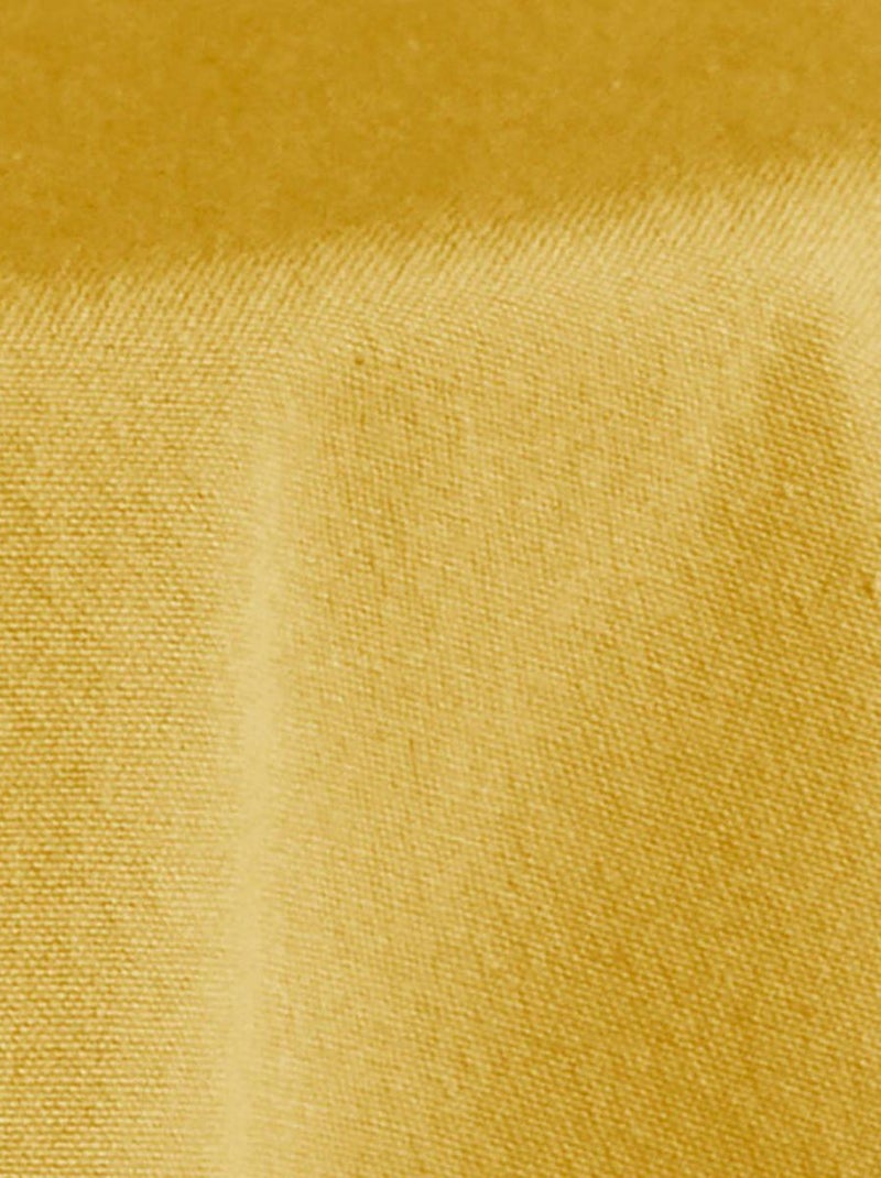 Nappe en coton teint lavé Jaune - Kiabi