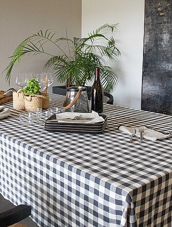 Nappe en coton vichy