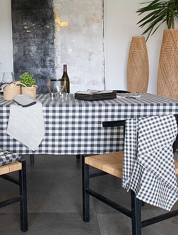 Nappe en coton vichy
