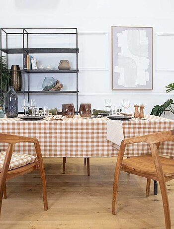 Nappe en coton vichy