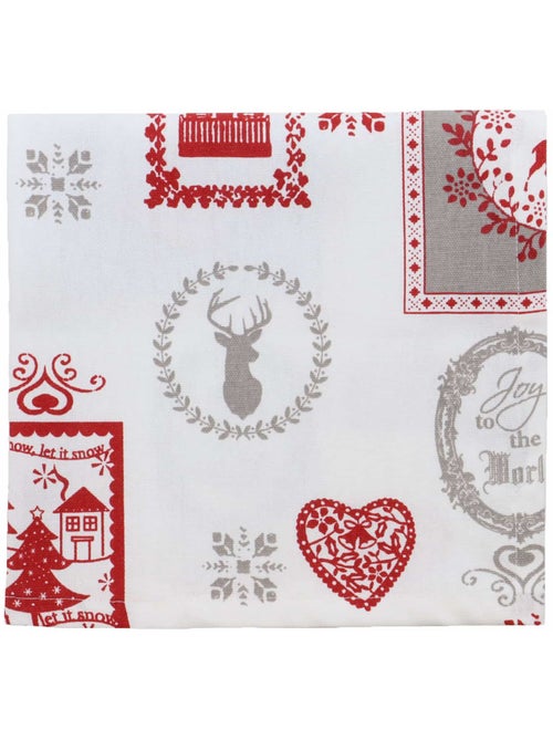 Nappe en coton winter – esprit chalet montagne - Kiabi Nappe en coton winter – esprit chalet montagne - Kiabi