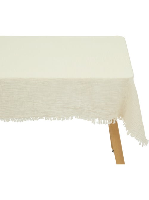 Nappe en gaze de coton à franges VELA - Kiabi