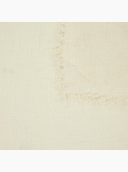 Nappe en gaze de coton à franges VELA - Kiabi