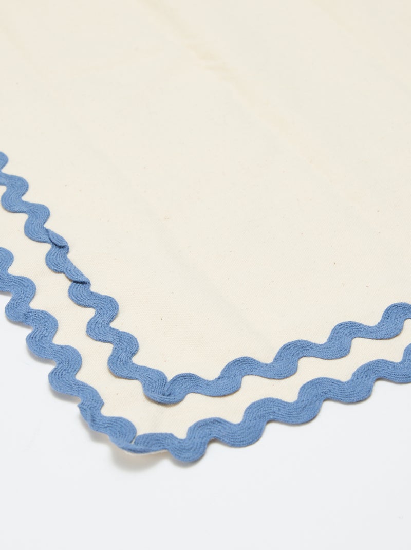 Nappe en lin mélangé (150x200 cm) - Kiabi Home Beige - Kiabi