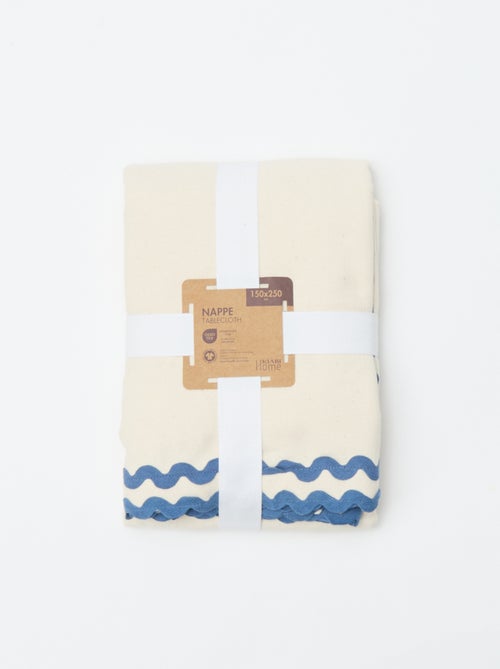 Nappe en lin mélangé (150x250 cm) - Kiabi Home - Kiabi