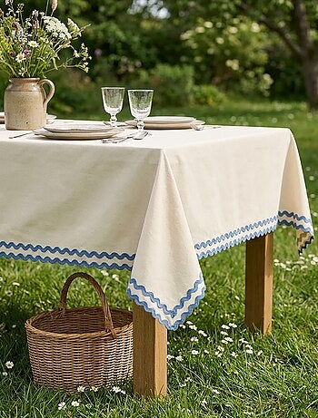 Nappe en lin mélangé (150x300cm) - Kiabi Home