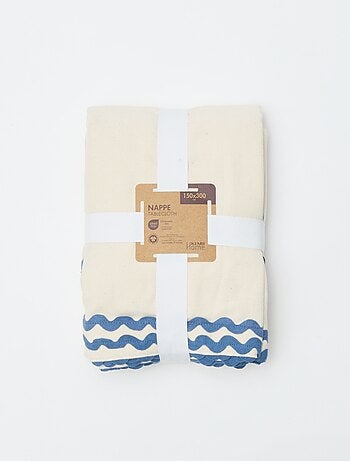 Nappe en lin mélangé (150x300cm) - Kiabi Home