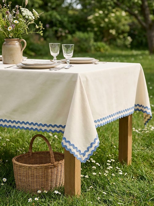 Nappe en lin mélangé (150x300cm) - Kiabi Home - Kiabi