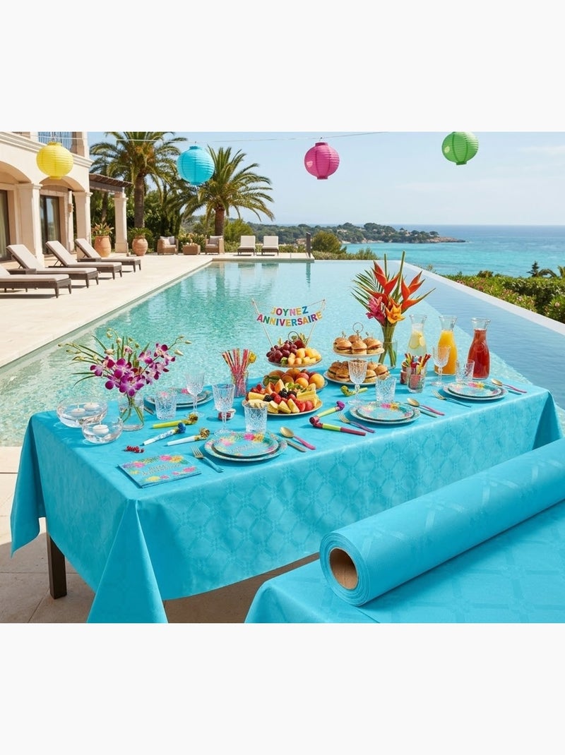 Nappe en papier Bleu - Kiabi
