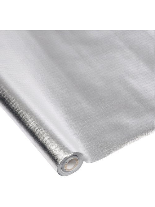 Nappe en papier chromee argent - Kiabi