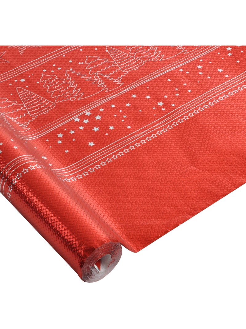 Nappe en papier chromee decoree noir Noir - Kiabi