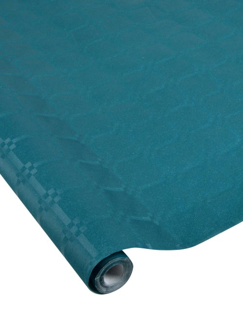 Nappe en papier Damasse 1.18 x 5 m Vitamina Emeraude - Kiabi