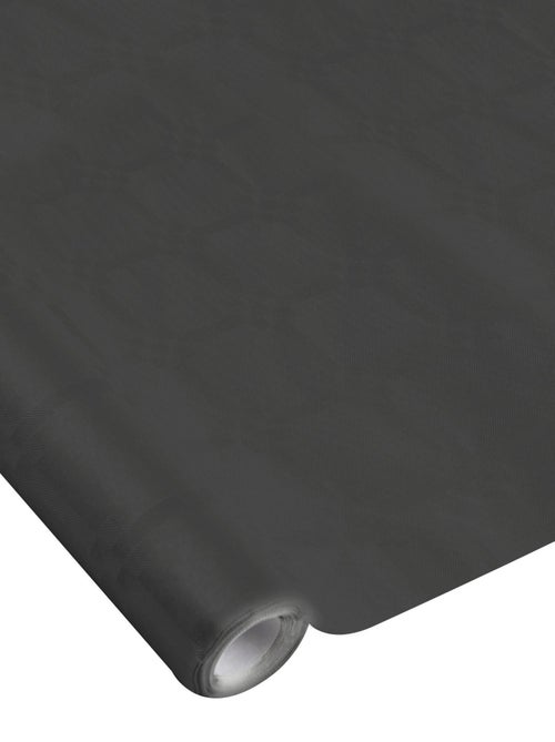 Nappe en papier Damasse 1.18 x 5 m Vitamina Noir - Kiabi