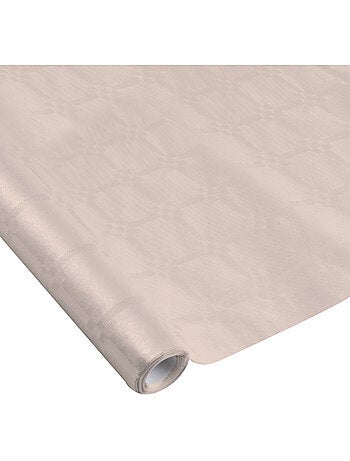 Nappe en papier Damasse 1.18 x 5 m Vitamina Gris