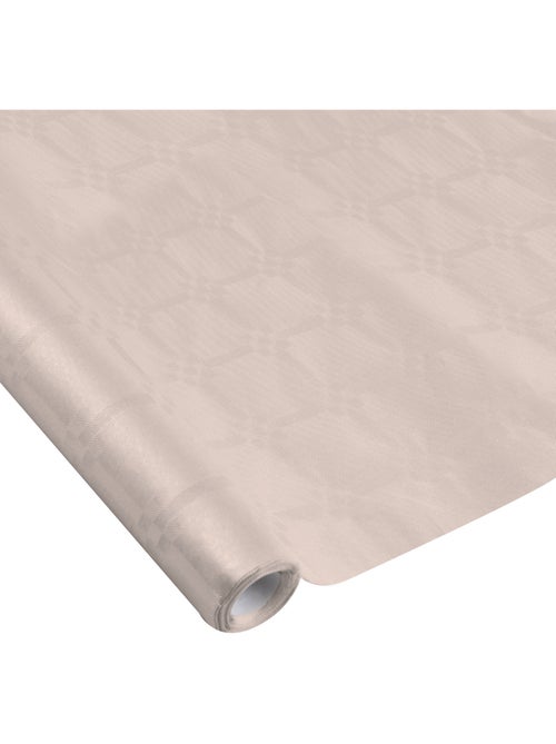 Nappe en papier Damasse 1.18 x 5 m Vitamina Taupe - Kiabi