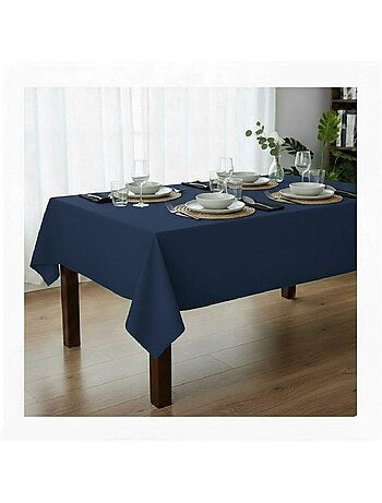 Nappe en polyester finition ourlet Nels