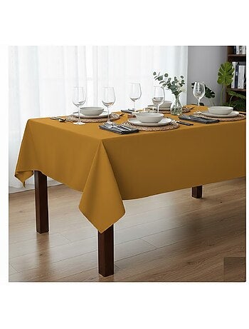 Nappe en polyester finition ourlet nels