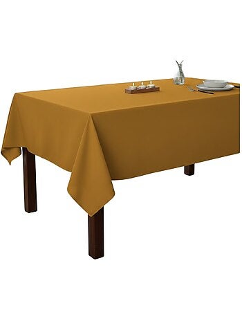 Nappe en polyester finition ourlet Nels