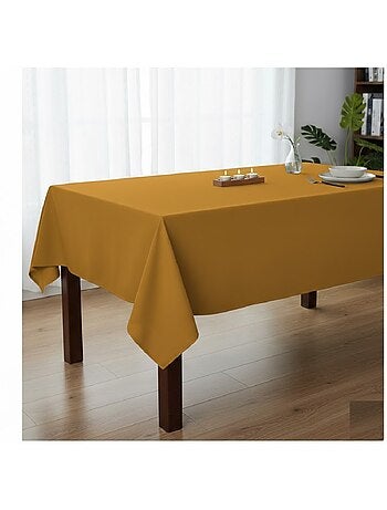 Nappe en polyester finition ourlet Nels