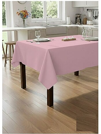 Nappe en polyester finition ourlet Nels