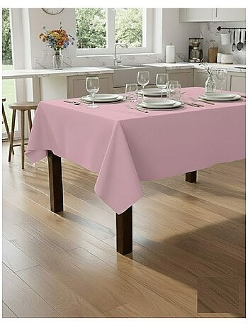 Nappe en polyester finition ourlet Nels