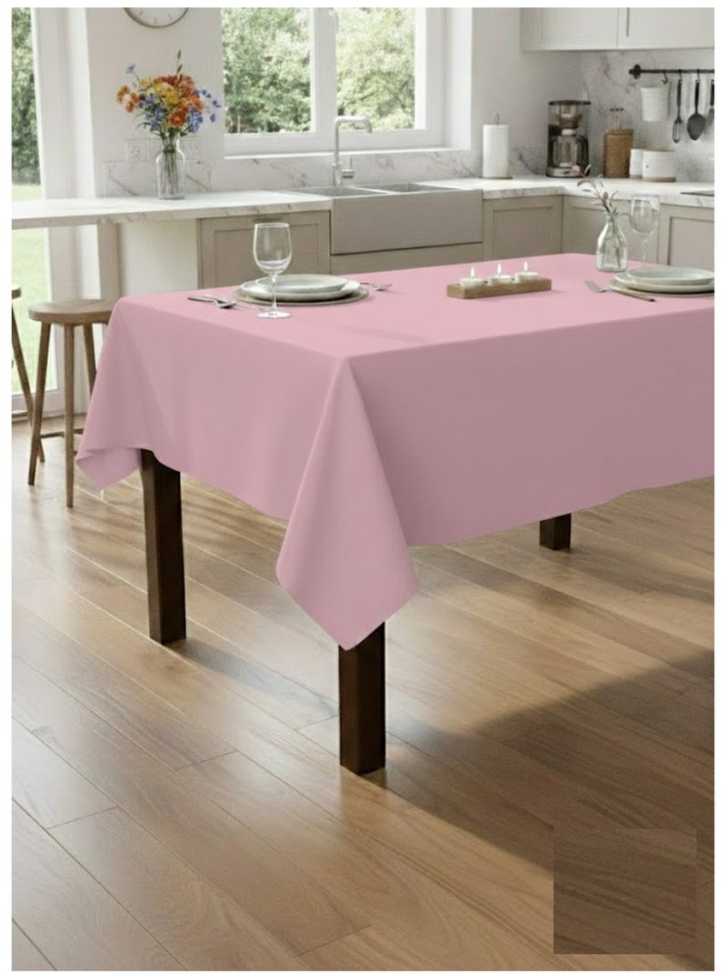 Nappe en polyester finition ourlet Nels Rose - Kiabi