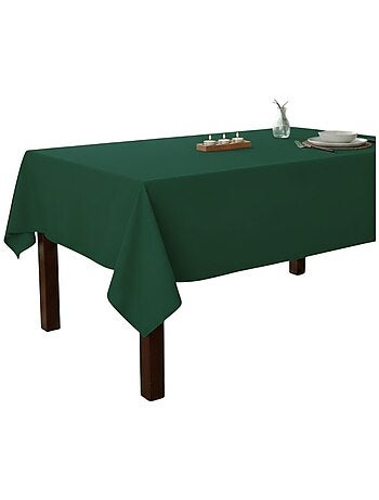 Nappe en polyester finition ourlet Nels