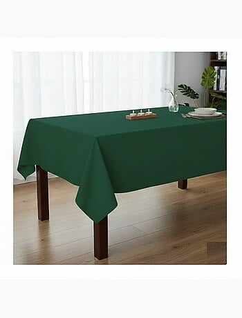 Nappe en polyester finition ourlet Nels