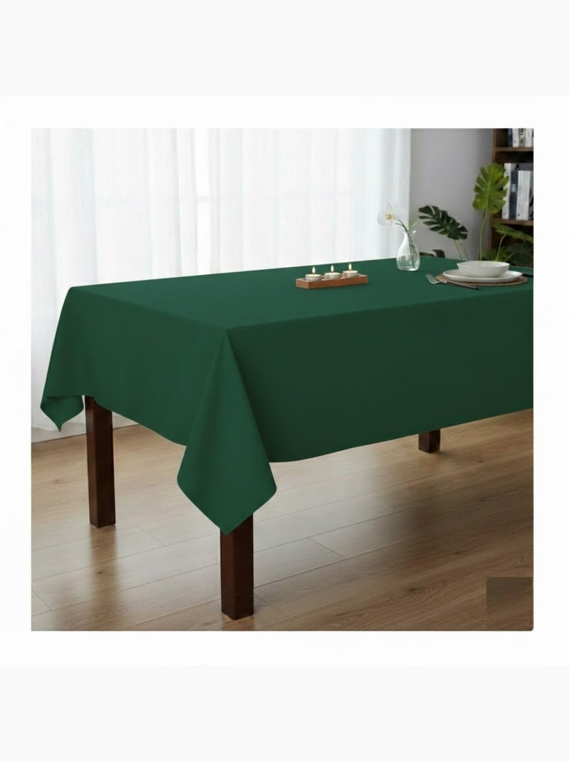 Nappe en polyester finition ourlet Nels Vert émeraude - Kiabi