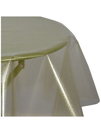 Nappe en toile cirée ronde CRISTAL