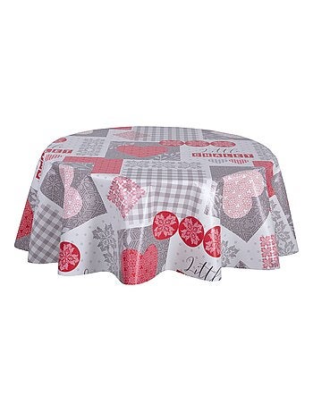 Nappe en toile cirée ronde HYTTE