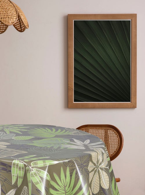 Nappe en toile cirée ronde motifs jungle MALLORCA - Kiabi