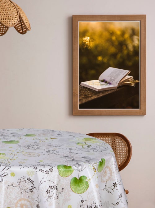 Nappe en toile cirée ronde PALACIA - Diam. 135 cm - Kiabi