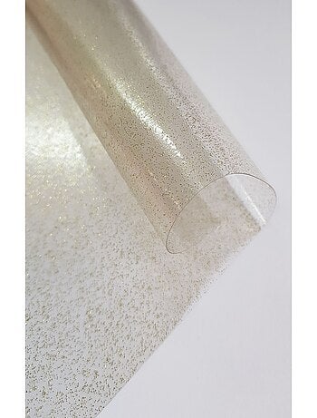 Nappe en toile cirée ronde petit format CRISTAL