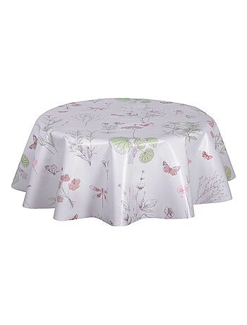 Nappe en toile cirée ronde PRIRO - Diam. 150 cm
