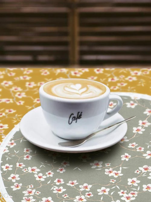 Nappe enduite AMANDIER Rectangulaire - Kiabi