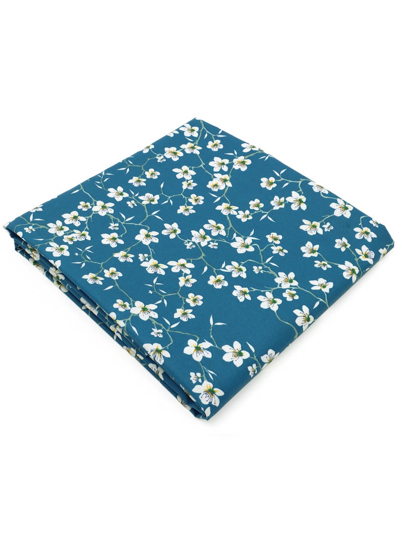 Nappe enduite AMANDIER Rectangulaire Bleu - Kiabi
