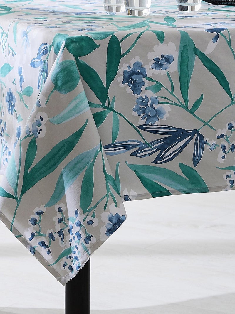 Nappe enduite Anita Vert foncé - Kiabi