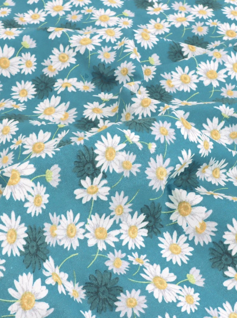 Nappe enduite ASTER Rectangulaire Bleu pétrole - Kiabi